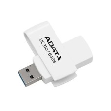 ADATA USB Flash 64GB 3.2 UC310-64G-RWH White ADATA USB Flash 64GB 3.2 UC310-64G-RWH White