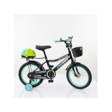 ARISTOM 724-16” Crosser Dečiji bicikl sa pomoćnim točkovima crno-zeleni