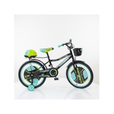 ARISTOM 724-20” Crosser Dečiji bicikl sa pomoćnim točkovima crno-zeleni