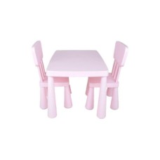 BBO BBO SET DECIJI STO I STOLICE - ROZE BBO BBO SET DECIJI STO I STOLICE - ROZE
