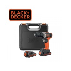 BLACK&DECKER Aku bušilica odvijač sa 2 brzine sa dvije baterije od 1.5 Ah i punjačem BCD003C2K BLACK&DECKER Aku bušilica odvijač sa 2 brzine sa dvije baterije od 1.5 Ah i punjačem BCD003C2K