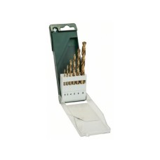 BOSCH 6-delni set burgija za metal HSS-TiN, DIN 338 2609255113 BOSCH 6-delni set burgija za metal HSS-TiN, DIN 338 2609255113