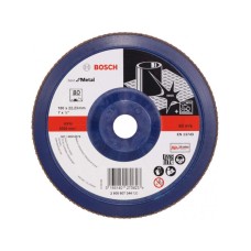 BOSCH Lamelni brusni disk X571, Best for Metal Prečnik 180 mm; granulacija 80, ravni - 2608607344 BOSCH Lamelni brusni disk X571, Best for Metal Prečnik 180 mm; granulacija 80, ravni - 2608607344