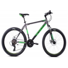 CAPRIOLO Bicikl Oxygen 26/21 sivo neon zeleno 20 920423-20 CAPRIOLO Bicikl Oxygen 26/21 sivo neon zeleno 20 920423-20