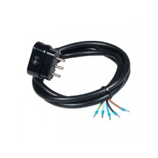 COMMEL Priključni kabl trofazni 16A 400V 10000W crni 2m H05RR-F 5G2,5 C0735 COMMEL Priključni kabl trofazni 16A 400V 10000W crni 2m H05RR-F 5G2,5 C0735
