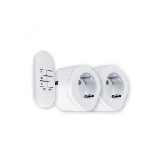 COMMEL Uticnica Sa Daljinskim Upravljacem, 2kom Domet 30m COMMEL Uticnica Sa Daljinskim Upravljacem, 2kom Domet 30m