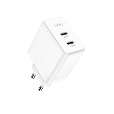 CUDY Cudy CH40_EU Brzi punjac za telefone,laptopove I tablete PD+PPS+QC, 2× USB-C , 40W