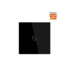 ELEMENTA Wi-Fi smart prekidač svetla sa N provodnikom 1x5A WFPS-N01/BK ELEMENTA Wi-Fi smart prekidač svetla sa N provodnikom 1x5A WFPS-N01/BK