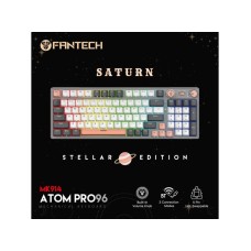 FANTECH Tastatura Mehanicka Gaming MK914 RGB Atom PRO96 Wireless Saturn (red switch)