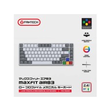 FANTECH Tastatura Mehanička Gaming MK915 RGB Maxfit AIR83 Wireless grey (brown switch)