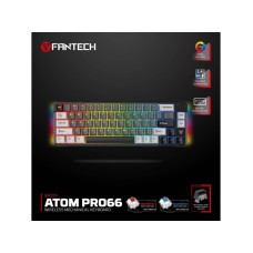 FANTECH Tastatura Mehanička Gaming MK919 Atom PRO66 crna (Blue switch)