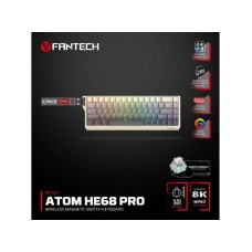 FANTECH Tastatura Wired Magnetic Gaming MK922 Atom HE68 Pro Retro bez (emerald switch)
