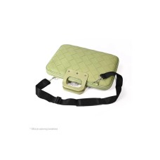 FASHION Intrecciato “Torba za laptop 14″” zelena”