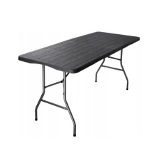 GARDEN LIFE Sklopivi sto XL drvo dekor 180 x74 cm (277396)
