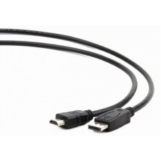 GEMBIRD DisplayPort na HDMI kabl, 1.8m, crni (CC-DP-HDMI-6)