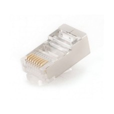 GEMBIRD PLUG5SP/100 shielded modular 30u gold plated LAN konektor RJ45 za FTP SFTP cat5 (pak.100kom) 38702 GEMBIRD PLUG5SP/100 shielded modular 30u gold plated LAN konektor RJ45 za FTP SFTP cat5 (pak.100kom) 38702