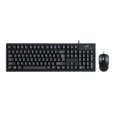 GENIUS KM-100SE USB YU crna tastatura+ USB crni miš GENIUS KM-100SE USB YU crna tastatura+ USB crni miš