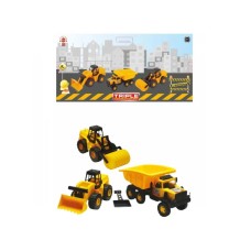 Guclu Buldozer, valjak i kamion Triple Construction u kutiji 35x70x19cm Guclu Buldozer, valjak i kamion Triple Construction u kutiji 35x70x19cm