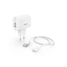 HAMA Kucni Punjac Za IPhone, MFI, Beli 2,4A 12W Premium Kabl 1m HAMA Kucni Punjac Za IPhone, MFI, Beli 2,4A 12W Premium Kabl 1m