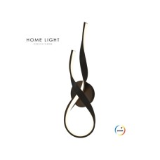 HOME LIGHT Solea 137 LED zidna lampa crna HOME LIGHT Solea 137 LED zidna lampa crna