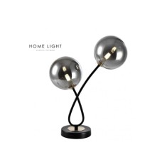 HOME LIGHT TALIA 47 STONA LAMPA 2*G9 CRNA/BAKAR