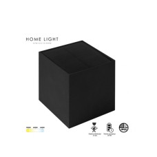 HOME LIGHT Tayo 6W 3CCT Solarna svetiljka crna