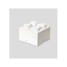 LEGO KUTIJA ZA ODLAGANJE (4): BELA LEGO KUTIJA ZA ODLAGANJE (4): BELA