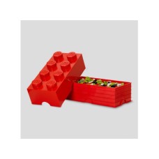 LEGO KUTIJA ZA ODLAGANJE (8): CRVENA LEGO KUTIJA ZA ODLAGANJE (8): CRVENA