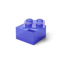 LEGO LEGO kutija za odlaganje sa poklopcem (4): Svetlucava ljubičasta LEGO LEGO kutija za odlaganje sa poklopcem (4): Svetlucava ljubičasta