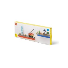 LEGO Polica sa podlogom za gradnju - plava