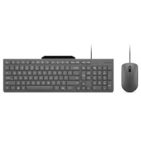 LENOVO 310, USB žični set tastatura i miš, US raspored, sivi (GX31R09795)
