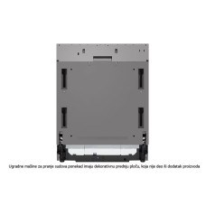 LG DB475TXS Ugradna mašina za pranje sudova
