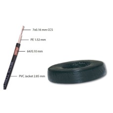 MAXPRO LINE Kabl RG174+2x0.5 CU 100m STAR LAN04137 MAXPRO LINE Kabl RG174+2x0.5 CU 100m STAR LAN04137
