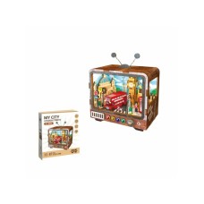 Milla Toys Drvene 3D puzzle Televizor London Streets 91/71769