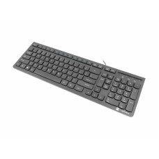 NATEC DISCUS 2, Slim tastatura, US raspored, USB, crna (NKL-1829)