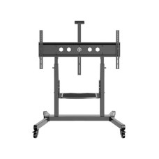 ONKRON Mobile TV Stand Rolling TV Cart for 50 to 100-Inch Screens up to 120 kg, black