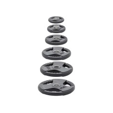 ORION Olimpijski gumeni tegovi 3D - 2x10 kg ORION Olimpijski gumeni tegovi 3D - 2x10 kg