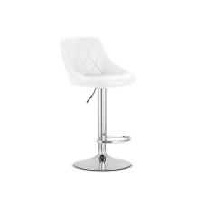 Oskar Barska stolica Kast white eco / chrom baza