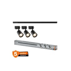 OSRAM ELEMENTAL crni set šina+3 lampe