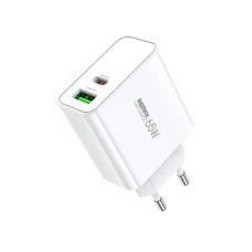 REMAX Strujni Fast punjač Kiddy 1xUSB 3.0 + 1xUSB-C 65W RP-U125, beli REMAX Strujni Fast punjač Kiddy 1xUSB 3.0 + 1xUSB-C 65W RP-U125, beli
