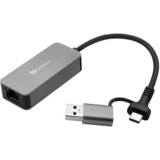 Sandberg USB adapter Sandberg 136-68 USB-C/A na RJ-45 Gigabit