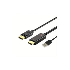 VELTEH HDMI M. na Displayport M. Kabl 1.8m H2DP-K180 VELTEH HDMI M. na Displayport M. Kabl 1.8m H2DP-K180