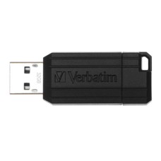 VERBATIM USB Flash 32GB pinstripe 2.0 crni VERBATIM USB Flash 32GB pinstripe 2.0 crni