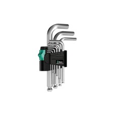 WERA Set inbus ključeva sa glavom 1.5-10mm 9/1