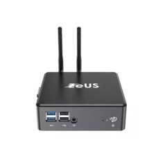 ZEUS Mini PC MPI10-P24 Intel 6305 1.80 GHz/DDR4/LAN/Dual WiFi/BT/HDMI/DP/USB C/ext ANT