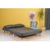 Atelier del Sofa Sofa Folde 2 Seater Dark Grey