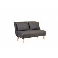 Atelier del Sofa Sofa Folde 2 Seater Dark Grey