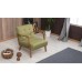 Atelier del Sofa Fotelja Kemer Green