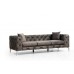Atelier del Sofa Sofa Como 3 Seater Anthracite