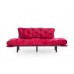 Atelier del Sofa Sofa trosed Nitta Triple Maroon